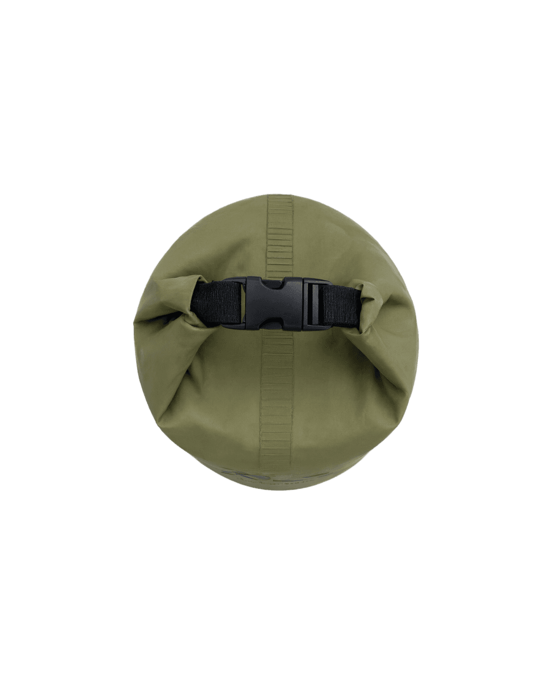 Roll-top closure of the Rihla 15L waterproof bag, sealed and clipped