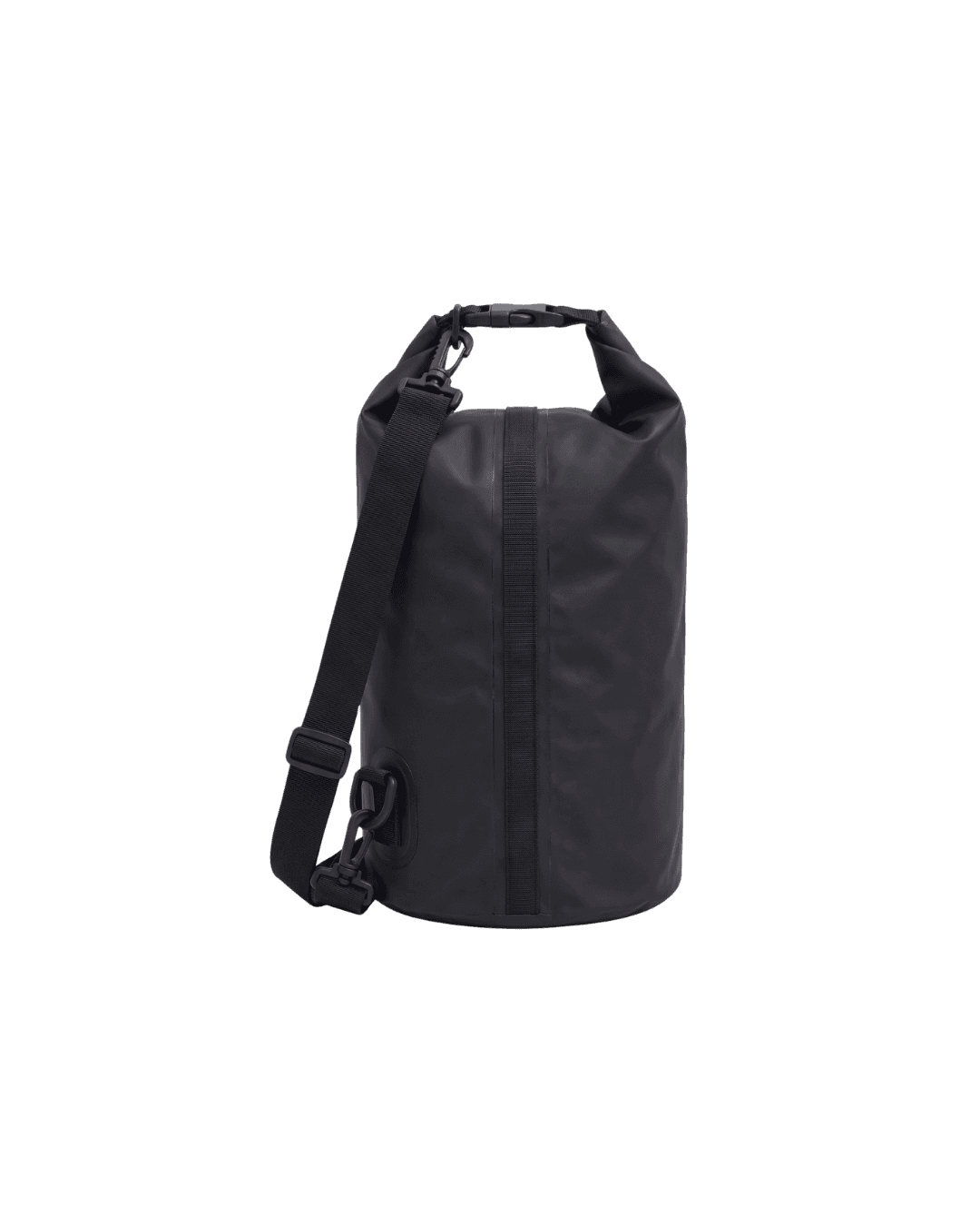 Rihla 5L black waterproof bag opposite side with shoulder sling